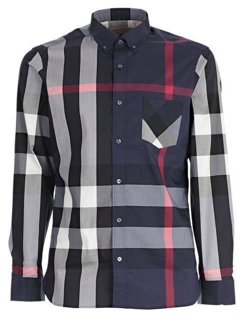 burberry camisa|Burberry men's shirt on sale.